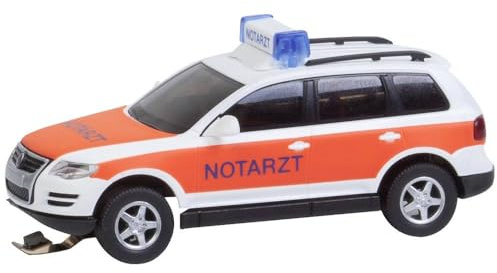 Faller FA161559 - VW Touareg Notarzt Wiking, Zubehör für die Modelleisenbahn, Modellbau