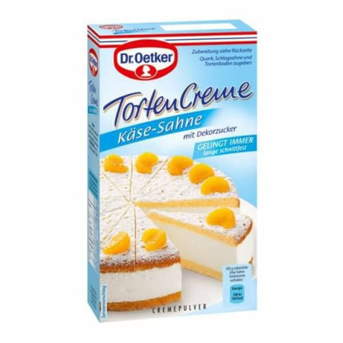 Dr. Oetker Tortencreme Käse-Sahne mit Dekorzucker
