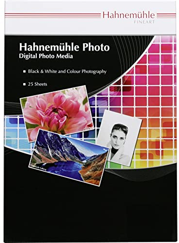 Hahnem?hle Photo Luster Papier, 260 g/m?, DIN A3+, 329 x 483 mm, hellwei?, Fotopapier