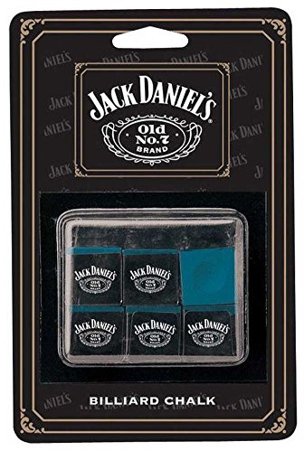Jack Daniel's Billiard Chalk - 6 Piece Pack