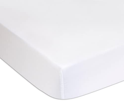Lot de 2 Protèges Matelas, alèses | Couffin, Berceau Bébé | Imperméable & Respirant | Blanc | Marque Easy dort | Certifié Oeko-Tex | Fabriqué en Europe (Coton - 2 Protèges Matelas, 70x160)