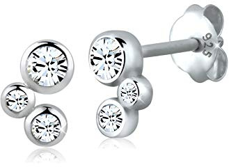 Elli Ohrringe Damen Gamourös mit Kristalle aus 925 Sterling Silber