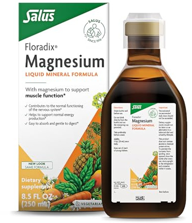 Salus Floradix Magnesium Liquid Mineral Supplement 250ml