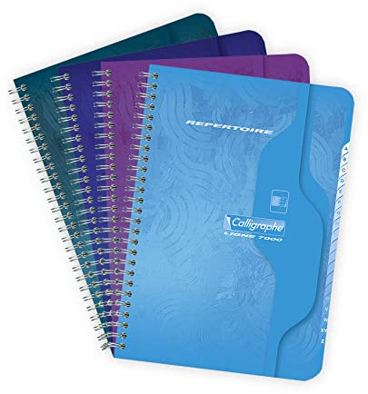 Clairefontaine kalligrafi 7 000 spiralbunden katalog. 14,8X21