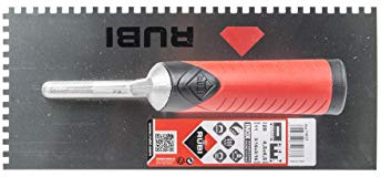 11 Jagged Trowel with Open Rubiflex Handle