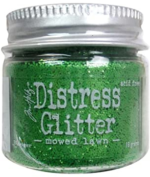 Ranger Tim Holtz Distress Glitter, 18 grams, Mowed Lawn
