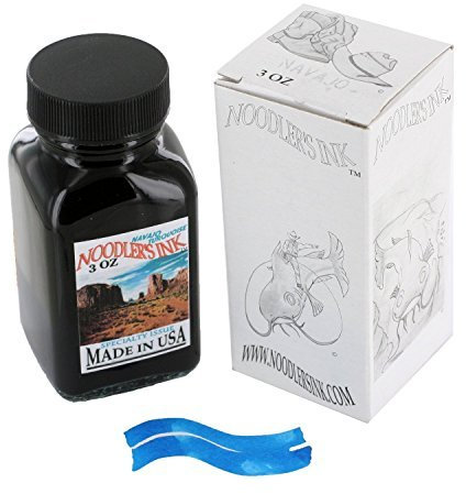 Noodler's Ink Fountain Pen Bottled Ink, 3oz, Navajoe Turquoise by Noodler's