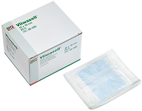 Vliwazell hochsaugfähige Universalkompresse steril 10 cm x 10 cm, 25 St. Kompressen