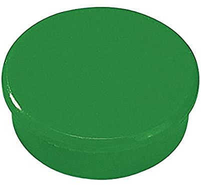 Dahle kontorsteknik magnet 38 mm Dahle 95438, 13,5 x 38 mm, 2 500 g, grön