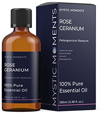 Mystic Moments Huile Essentielle Géranium Rose - 100ml - 100% Pur