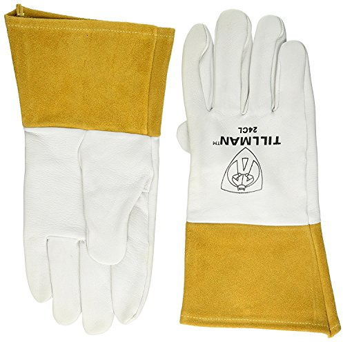 Tillman 24CL Welding Gloves, TIG, L, Straight, PR