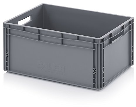 Auer Packaging Eurobehälter-Eurobox 60 x 40 x 27 cm inkl. gratis Zollstock