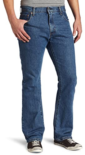 Levi's Men's 517 Boot Cut Jean, Medium Stonewash, 34x32