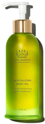 Tata Harper Revitalizing Body Oil, Moisturizing & Nourishing Body Oil, Natural Skincare, Natural Body Care, 125ml