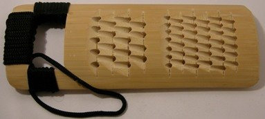 Grattugia per zenzero – Grattugia per zenzero – bambù – 22 cm x 8 cm