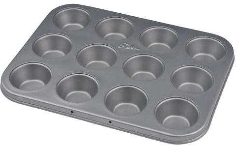 Patisse Silver-Top Mini Muffin Backblech mit 12 Mulden