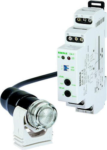 Eberle DAe-F 565 19 Daemmerungsschalter 1 St. 240 V/DC, 240 V/AC 1 Wechsler (L x B x H) 64 x 17.6 x