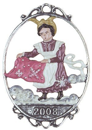 Zinnfigur Jahresmärchen 2008 Frau Holle