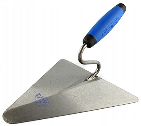 Berliner Maurerkelle Dreieckskelle mit S-Hals - 220x215mm - Stahlblatt - Modell PROFI