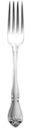 Oneida Arbor Rose S/S 7-3/8 Dinner Fork