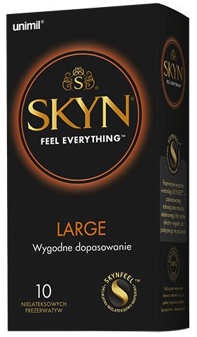 Skyn Large Non latex condoms - Pack of 30 ( 3 x 10's )