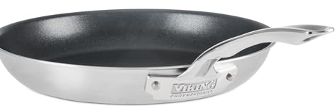 Viking Culinary Professional 5-Ply Nonstick Fry Pan, 12 inch, Dishwasher, Oven Safe, Works on All Cooktops Including Induction