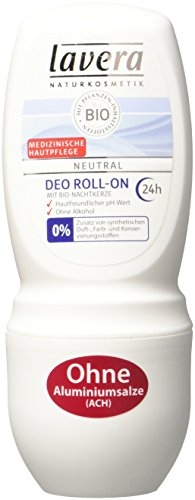 lavera Neutral Deo Roll On 24h - Empfindliche zu Allergien neigende Haut, 50ml