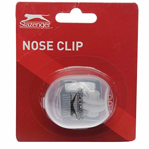 Slazenger Unisex Nose Clip Casual Classic Lightweight Clear One Size
