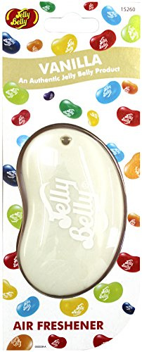 Jelly Belly 15260NB 3D Jelly Bean Air Freshener, Vanilla