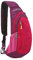 G4Free Leichte Brusttasche Sling Schulter Rucksäcke Nette Umhängetasche Dreieck Pack Rucksack zum Wandern Radfahren Reisen oder Multipurpose Tagepacks Rosa und Lila S