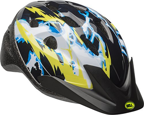 Bell Child Rally Bike Helmet - Lightning Black & Yellow