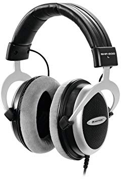 OMNITRONIC SHP-600 HiFi-Kopfhörer | Halboffener, ohrumschließender, dynamischer Stereokopfhörer | Gepolsterter, höhenverstellbarer Aluminiumbügel