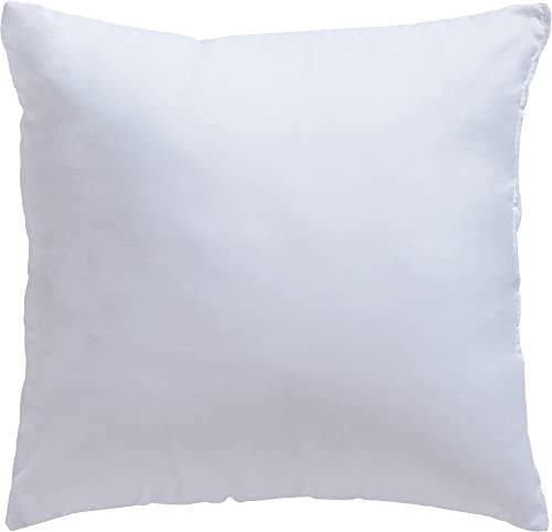 REDBEST Kuschel-Kissen, Kissenfüllung Atlanta - Textilfaser weiß Größe 50x50 cm - optimaler Feuchtigkeitsabtransport, Liegekomfort, hygienisch waschbar - Mikrofaser-Bezug