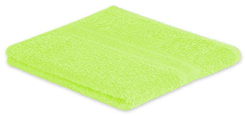 EXKLUSIV HEIMTEXTIL Frottier Handtücher Handtuch 50 x 100 cm Apfelgrün 500 g