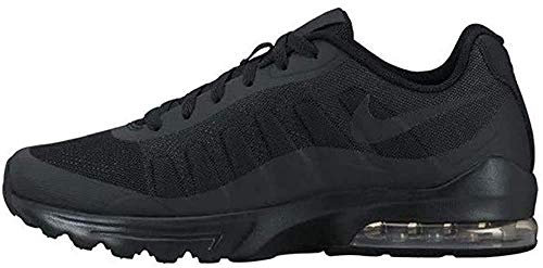 NIKE Men's Nike Air Max Invigor Basketball Shoe, Black Black Black Anthracite, 13 UK
