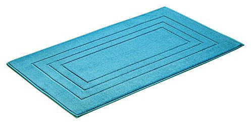 Vossen 1149410557 Feeling - Badeteppich, 67 x 120 cm, turquoise