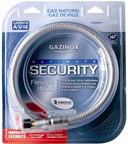 Gazinox - Tuyau Inox Gaz Naturel 2 M