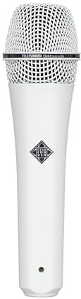 Telefunken Estados Unidos Custom Shop M-80 dinámico micrófono de mano (blanco)