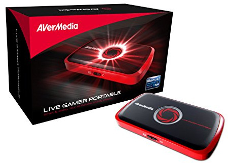 AVerMedia C875GL710 Live Gamer Portable - Capturadora portátil de juegos (HDMI, grabación en tarjetas SD) color negro
