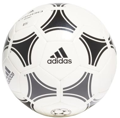 adidas Unisex-Adult Tango Glider Soccer Ball, White/Black, 5