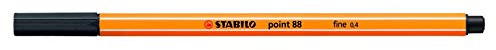 Stabilo Point 88 Fineliner Stift 0,4 mm schwarz