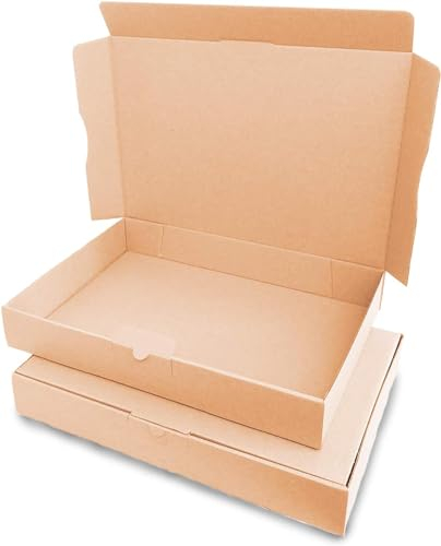 verpacking Maxibriefkartons 320 x 225 x 50 mm Maxibrief MB-4 Braun Versand Post Faltschachtel DIN A4 (Innenmaß 315 x 220 x 45 mm) Versandschachtel Büchersendung (25 Stück)