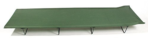 Mil-Tec Unisex – Erwachsene Feldbett-14406000 Feldbett, Oliv, Einheitsgröße