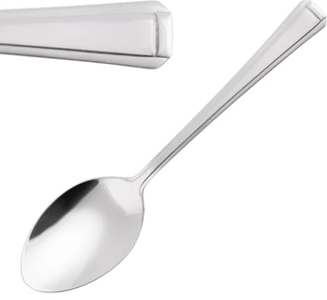 Olympia Harley Serving Soup Spoon Set (12 Pack)- Dinner and Table Silverware Spoons D692