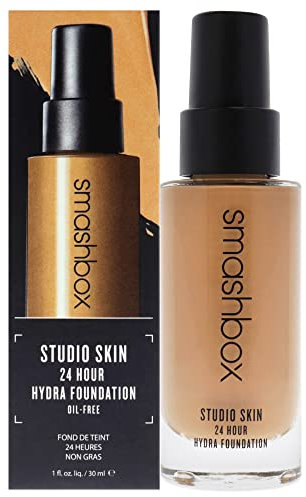 Smashbox Studio Skin 24 Hour Wear Hydrating Foundation – 3.15 Medium with Neutral Undertone For Women 1 oz Foundation