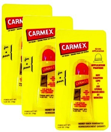 Carmex Lip Balm Tube Orginal 10gm-PACK OF 3