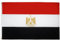 AZ FLAG - Flagge Ägypten - 90x60 cm - Arabische Republik Ägypten Fahne 100% Polyester mit Messing-Ösen - 50g