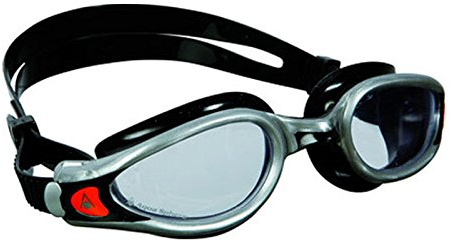 Aqua Sphere Kaiman Exo – Gafas natación infantiles (lente transparente), hombre, color multicolor - multicolor, tamaño talla única