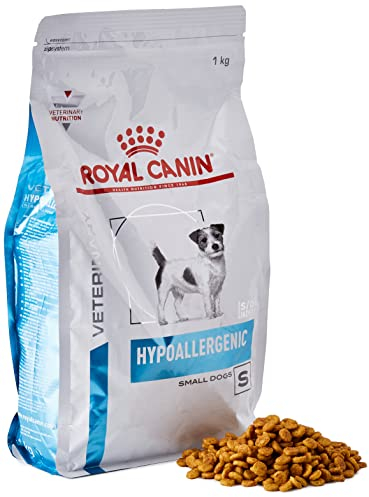 ROYAL CANIN Veterinary HYPOALLERGENIC SMALL DOGS | 1 kg | Diät-Alleinfuttermittel für ausgewachsene kleine Hunde | Zur Minderung von Nährstoffintoleranzerscheinungen