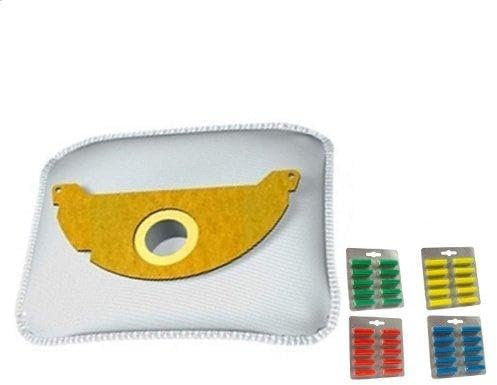 Staubbeutel-Profi Pack of 10 Vacuum Cleaner Bags + Scent Sticks for Kärcher Original 322.0 (610 _ 10) + 10 Duftstäbe Rosenduft